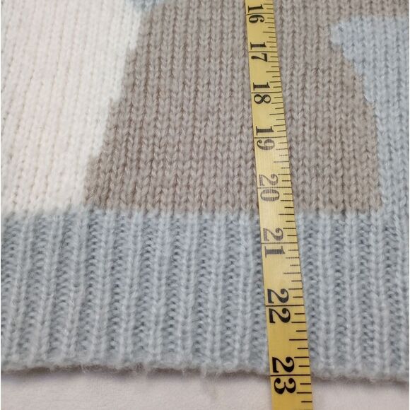 Wooden Ships Blue Tan Camo Pullover Sweater, size Small/Medium - Picture 14 of 14